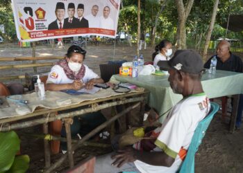 Rayakan HUT Ke-18, Gerindra PBD Gelar Pemeriksaan Kesehatan dan Pengobatan Gratis