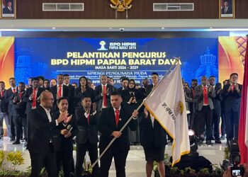 Pelantikan HIPMI PBD, Rafael Siap Hadirkan Investasi, UMKM, dan Dorong Potensi Lokal