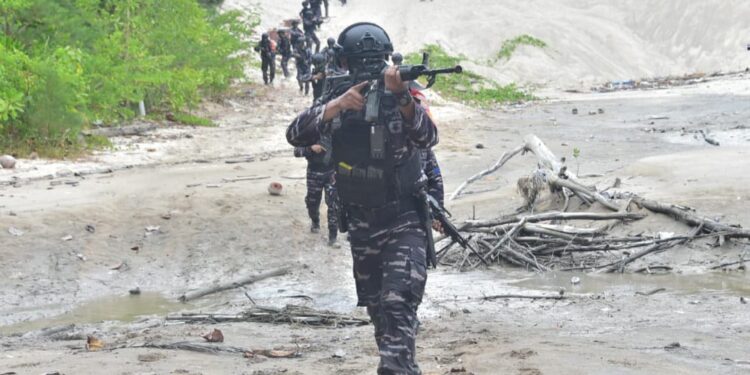 TNI AL Gelar Latihan Anti Akses dan Anti Amfibi