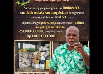 Penghasil Limbah B3 Wajib Kelola Limbahnya