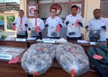 Direktorat Reserse Narkoba Polda Papua Barat Daya Ungkap Kasus Sabu dan Ganja