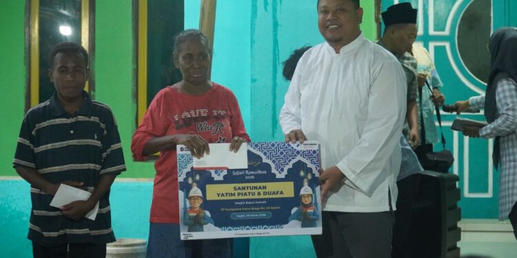 Pertamina Kilang Kasim Santuni  Anak Yatim dan Kaum Dhuafa
