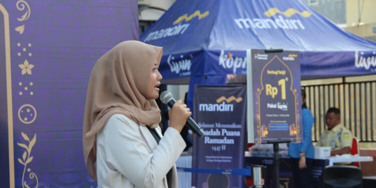 Ramadan 1447 H Makin Berkah, Bank Mandiri Sorong Hadirkan Program Berbagi Takjil