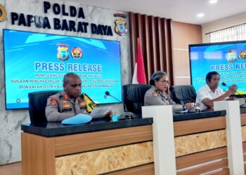 60 Personel Brimob ‘Diterjunkan’ ke Tambrauw, Kompol Jenny:Kedua Korban Bukan Anggota Intelijen