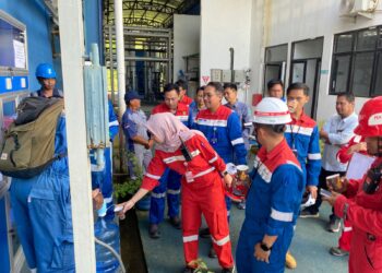 Pertamina Patra Niaga RU VII Kasim Peringati Momentum Earth Hour