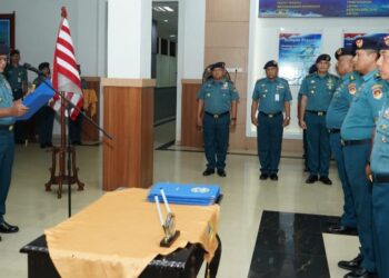 Komandan Kodaeral XIV Sorong Kukuhkan Lima Jabatan Strategis