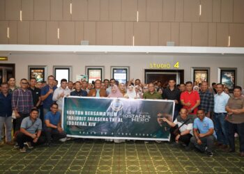 Komandan Kodaeral XIV Hadiri Tayang Perdana Film The Hostage’s Hero