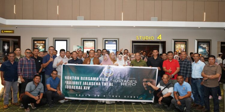 Komandan Kodaeral XIV Hadiri Tayang Perdana Film The Hostage’s Hero