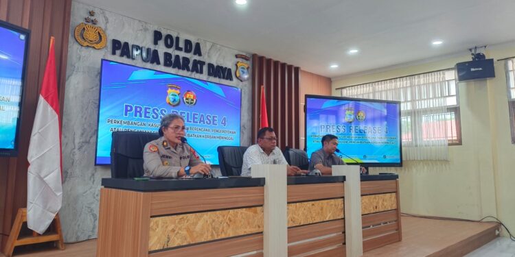4 Tersangka Kasus Pembunuhan di Tambrauw Ditahan
