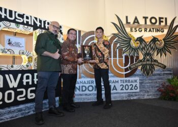 PLN Papua Raih Peringkat Platinum Alignment di Nusantara CSR Awards 2026