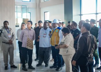 Wapres Gibran Tinjau Pembangunan Gedung Pemerintahan PBD