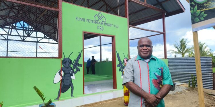 Olah Sampah Jadi Pupuk dan Pakan Ternak Bernilai Ekonomis, Rumah Maggot Diresmikan