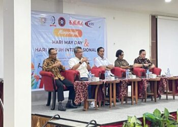 Seminar FGD May Day Pertemukan Buruh, Pemerintah dan Polda dalam Dialog Konstruktif