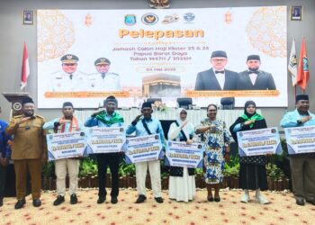 Pemprov Beri Bantuan Rp1,5 Milliar, Wagub PBD Titip Pesan 296 JCH Jaga Nama Baik Daerah di Tanah Suci