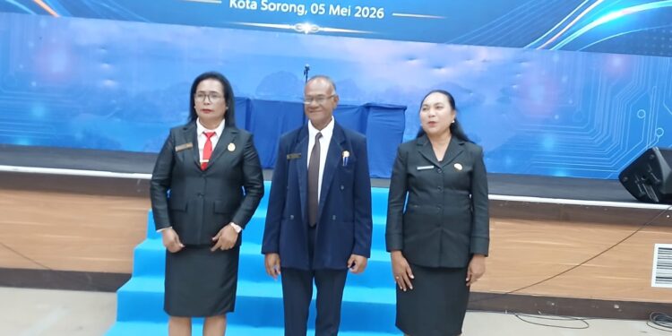 Wali Kota Sorong Lantik 3 Pejabat Eselon II