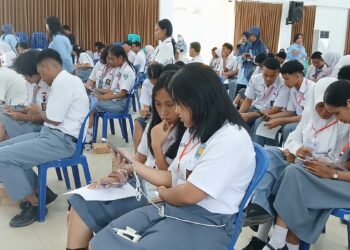 Puluhan Siswa di Papua Barat Daya Ikuti Maxim Quiz