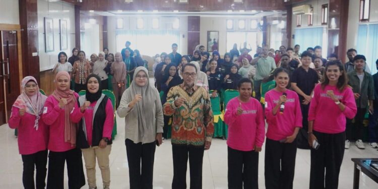 Tingkatkan Literasi Media Mahasiswa, FJPI Papua Barat Daya “Goes To Campus” di UNAMIN Sorong