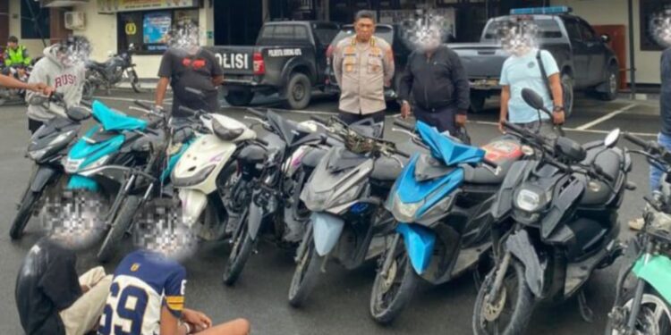 Team Mangewang Polresta Sorong Kota Sergap Pelaku Curanmor dan Jambret yang Resahkan Masyarakat