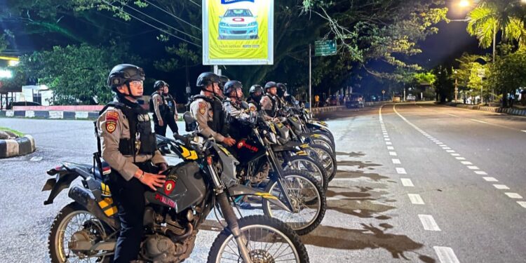 Patroli Perintis Presisi Amankan 2 Terduga Pelaku Pencurian Kabel