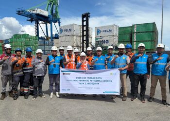 Perlancar Arus Logistik  di Papua Barat Daya, PLN UP3 Sorong Tambah Daya  2,18 MVA ke Terminal Petikemas Sorong