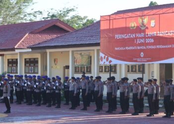 Polda Papua Barat Daya Peringati Hari Lahir Pancasila