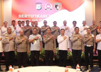 Kapolda Papua Barat Daya Buka Pelaksanaan Sertifikasi Penyidik dan Penyidik Pembantu Polri