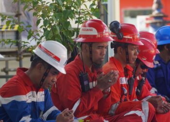 Jelang Change Out Catalyst, Pertamina Patra Niaga Kilang Kasim Gelar Doa Bersama Lintas Agama