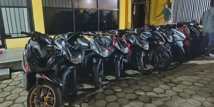 Dua Remaja Ditangkap, Ditreskrimum Polda PBD Ungkap 18 Kasus Curanmor & 15 Motor Diamankan