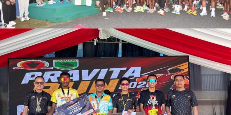 HUT ke-63 Korem 181/PVT, Danrem Dorong Pembinaan Atlet Lewat PRAVITA RUN