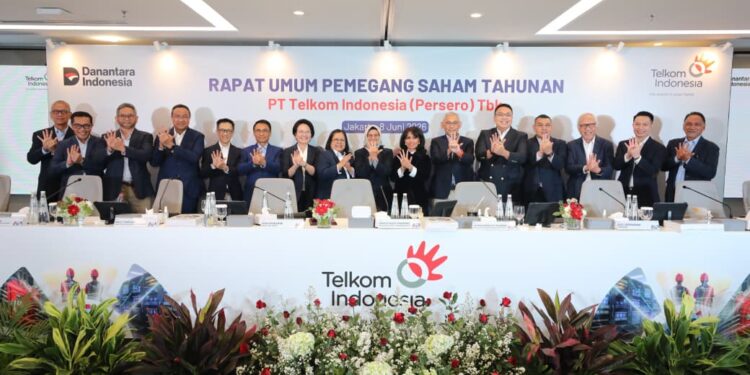 Gelar RUPST Tahun Buku 2025, Telkom Bagikan Dividen Rp21,9 Triliun