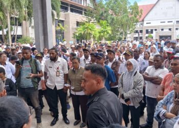 271 Pegawai Paruh Waktu  Deadline Wali Kota, Ancam Duduki Kantor Wali Kota Sorong