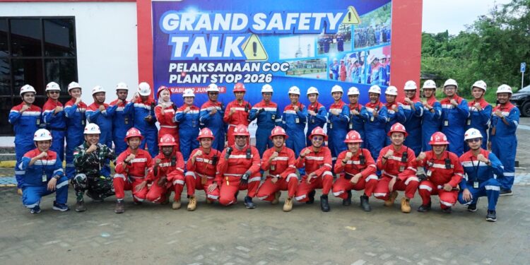 Pertamina Patra Niaga RU VII Kasim menggelar kegiatan Grand Safety Talk