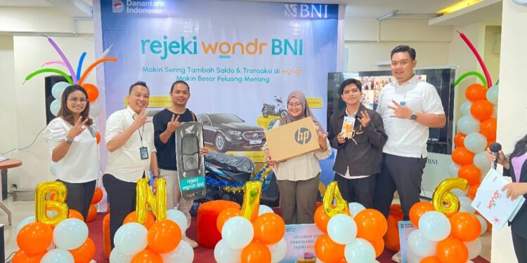 BNI Wilayah 16 Tanah Papua Beri Apresiasi Nasabah Setia Lewat Undian “Rejeki wondr BNI”