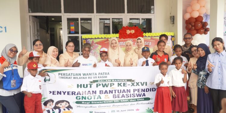 HUT ke-26, PWP RU VII Kasim Salurkan Beasiswa dan Program Orang Tua Asuh