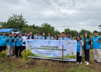 Dukung Gerakan ASRI Pemprov Papua Barat Daya, PLN Tanam 500 Bibit Pohon di Sorong