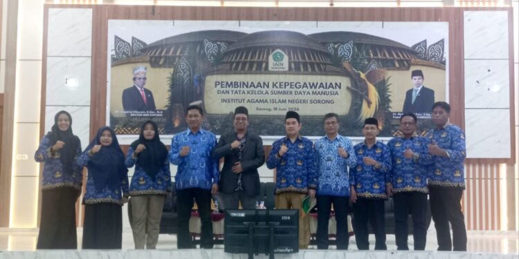 IAIN Sorong Gelar Kegiatan Pembinaan Kepegawaian dan Tata Kelola Sumber Daya Manusia