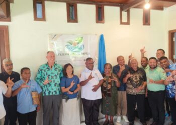 Resmikan Terra Abadi Papua, Gubernur Elisa Kambu Ajak Semua Pihak Jaga Alam Papua Barat Daya