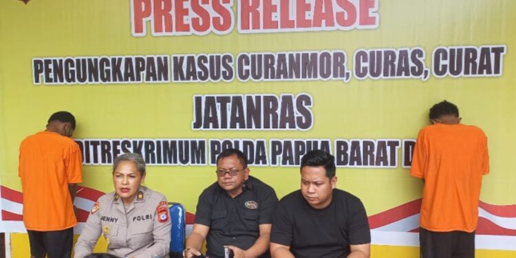 Press Release Serentak, Polda Papua Barat Daya Ungkap 27 Kasus Kejahatan 3C Periode Mei–Juni 2026