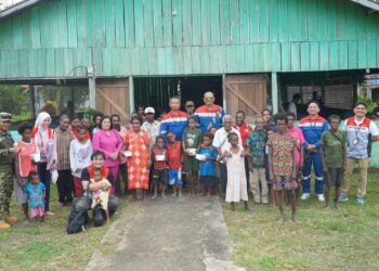Pertamina Berkah Berbagi Bersama Masyarakat Kampung Malabam