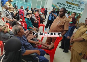 Dinas Kesehatan PBD Gelar Bakti Sosial Operasi Katarak Gratis