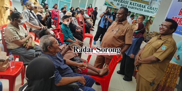 Dinas Kesehatan PBD Gelar Bakti Sosial Operasi Katarak Gratis
