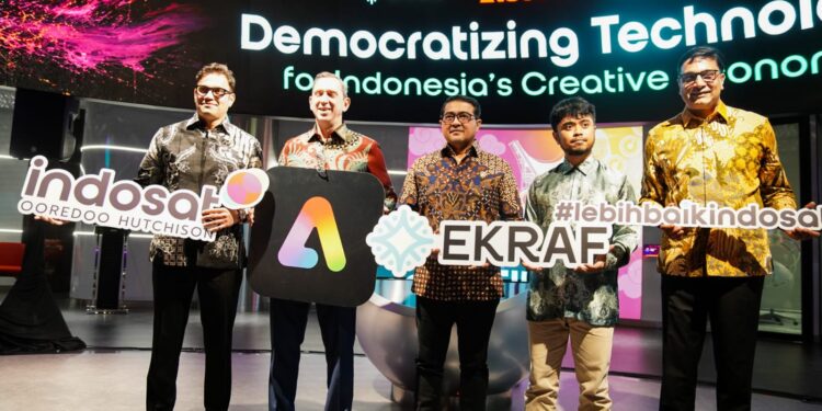 Indosat, Adobe, dan Kemenekraf Bersinergi Cetak Kreator Digital Indonesia Berbasis AI
