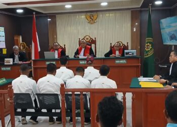 Jalani Sidang Perdana, HNSI PBD Sebut 7 Nelayan Dikriminalisasi