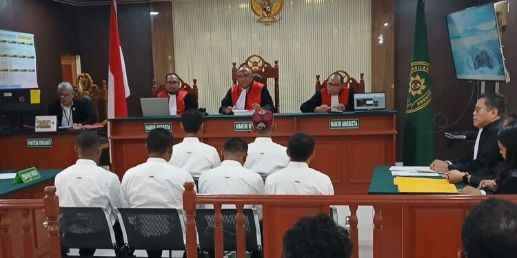 Jalani Sidang Perdana, HNSI PBD Sebut 7 Nelayan Dikriminalisasi