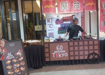 Nikmati Japanese Street Food “60 Seconds to Tokyo” di Aston Sorong