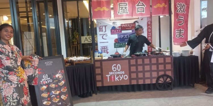 Nikmati Japanese Street Food “60 Seconds to Tokyo” di Aston Sorong