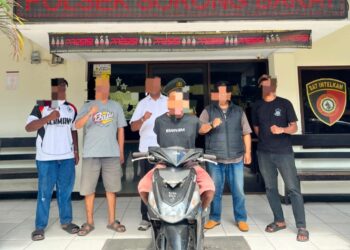 Tim Elang Tangkap Terduga Pelaku Curanmor di Raja Ampat