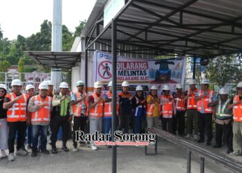 Pelindo Terminal Petikemas Sorong Gelar Workshop Minimalisir Blind Spot, Perkuat Budaya Keselamatan di Area Operasional