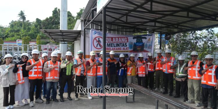 Pelindo Terminal Petikemas Sorong Gelar Workshop Minimalisir Blind Spot, Perkuat Budaya Keselamatan di Area Operasional