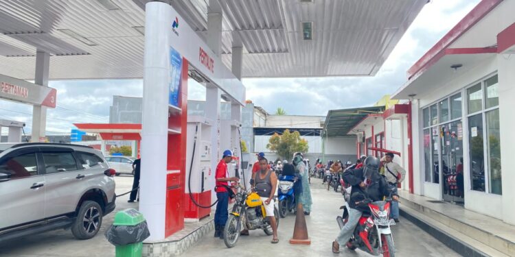 Perlancar Distribusi ke Masyarakat, Pertamina Tambah Pasokan Pertalite di Mimika
